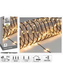 Soft Wire - 40 LED - extra warm wit