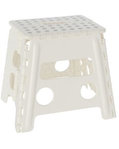 Opstap Kruk - Wit - Vouwbaar