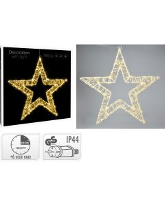 Verlichte Kerstster - Timer - 960 led