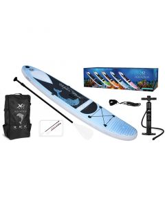 XQ Max SUP Board Aquatica - 305cm - tot 150kg - Dolphin Maori