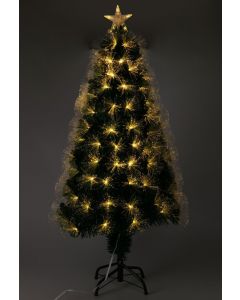 Kerstboom met Verlichting - Fiber Optic - 120 cm