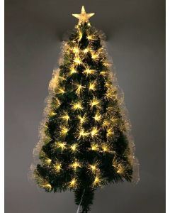 Kerstboom met Verlichting - Fiber Optic - 60 cm
