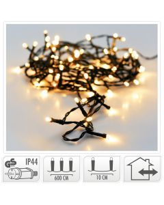 LED-verlichting - 120 LED's - 9 meter - extra warm wit