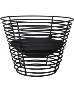 Vuurkorf - Ø 53 x 40 cm - Zwart