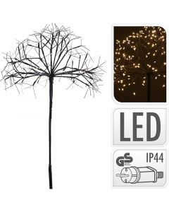 LED Boom 100 cm  met 240 LED's - warm wit - Tuinsteker