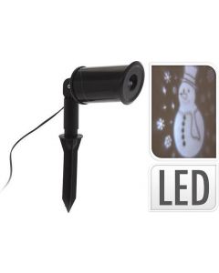 Led Projector - Sneeuwpop