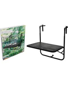 Balkontafel - Mat Zwart - 60x40