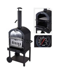 Vaggan Pizza oven - Barbecue - 48x68x156cm