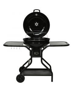 Verrijdbare BBQ met Zijtafels - XL - 130x65x101cm - Houtskoolbarbecue