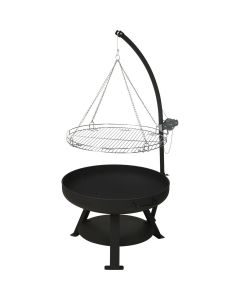 Vaggan Vuurschaal met BBQ Grillrooster - Ø60cm - hoogte 127cm