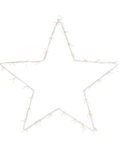 Kerstster met 120LED's - 40cm - warm wit