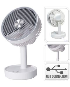 Tafelventilator - Oplaadbaar - USB