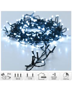 Kerstverlichting 40 led- 3m - wit - Timer - Lichtfuncties - Geheugen - Buiten