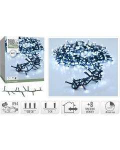 Microcluster - 1800 led - 36m - Wit - Timer - Lichtfuncties - Geheugen - Buiten