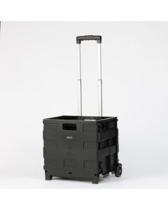 Ceruzo Trolley met Vouwkrat - 50 Liter