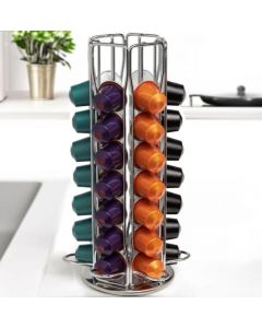 Ceruzo Capsulehouder - Geschikt voor 42 Nespresso Koffiecups - Draaibaar