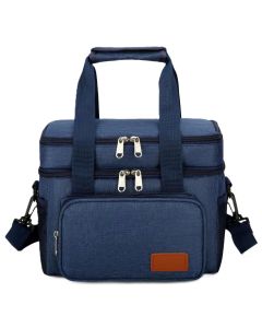 Ceruzo Geïsoleerde Koeltas - Lunchtas 14 Liter - Blauw