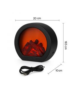 Ceruzo Led Sfeerhaard - 20x10x18