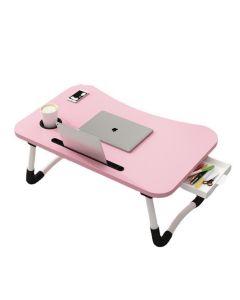 Ceruzo Opklapbare Laptoptafel - Bedtafel - 60x40 cm - Roze