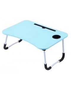 Ceruzo Opklapbare Laptoptafel - Bedtafel - 60x40 cm - Blauw