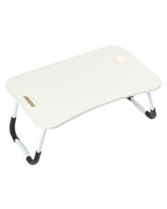 Ceruzo Opklapbare Laptoptafel - Bedtafel - 60x40 cm - Wit