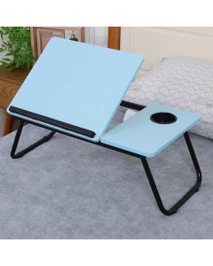 Ceruzo Bedtafel Verstelbaar Blauw- Laptoptafel - Ontbijttafel 