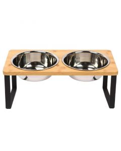 Ceruzo Dubbele Voerbak voor Huisdieren