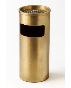 Ceruzo Afvalbak met Asbak - Staand - Goud