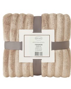 Ceruzo Fleece deken - 150x200 cm - taupe