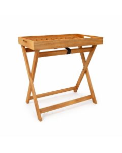 Ceruzo Bijzettafel Malibu - Inklapbaar met afneembaar Dienblad - 50 x 30 x 50 cm