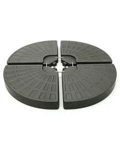 Ceruzo Parasoltegels - Vulbaar tot 66 kg - 4 Tegels - voor Kruisvoet