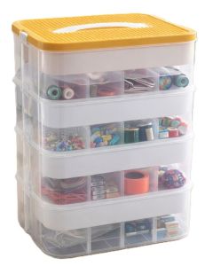Ceruzo Opbergbox - Stapelbaar - 4 Lagen 
