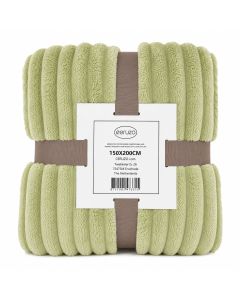 Ceruzo Fleece deken - 150x200 cm - groen