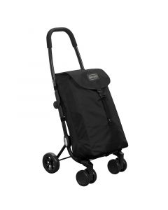 Ceruzo Go Four Boodschappentrolley  - Zwart - 43.5 liter - by Playmarket