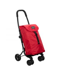 Ceruzo Go Four Boodschappentrolley  - Rood - 43.5 liter - by Playmarket