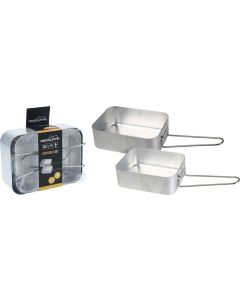 Kampeer Pannensetje - aluminium