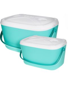 Koelboxen set - Groen - 30 en 15 Liter