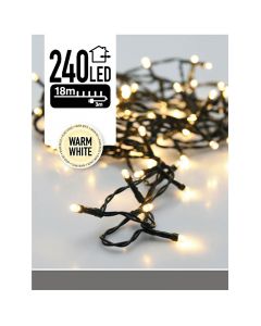 LED-verlichting 240 LED's 18 meter warm wit