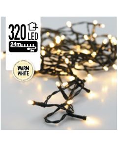 LED-verlichting 320 LED's 24 meter warm wit
