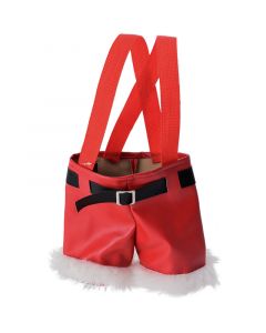 Wijnfleshouder kerstbroek