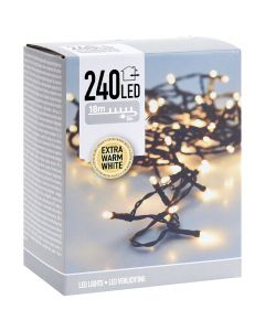 LED-verlichting - 240 LED's - 18 meter - extra warm wit