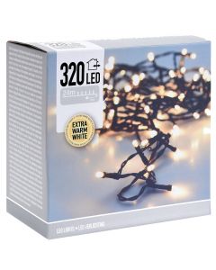 LED-verlichting - 320 LED's - 24 meter - extra warm wit