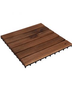 Houten Terrastegel - Acacia - 30x30cm - set van 4 - 0.36m2