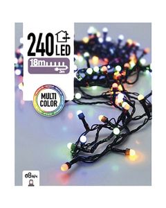 LED-verlichting bolletjes - 240 LED - 18 meter - multicolor